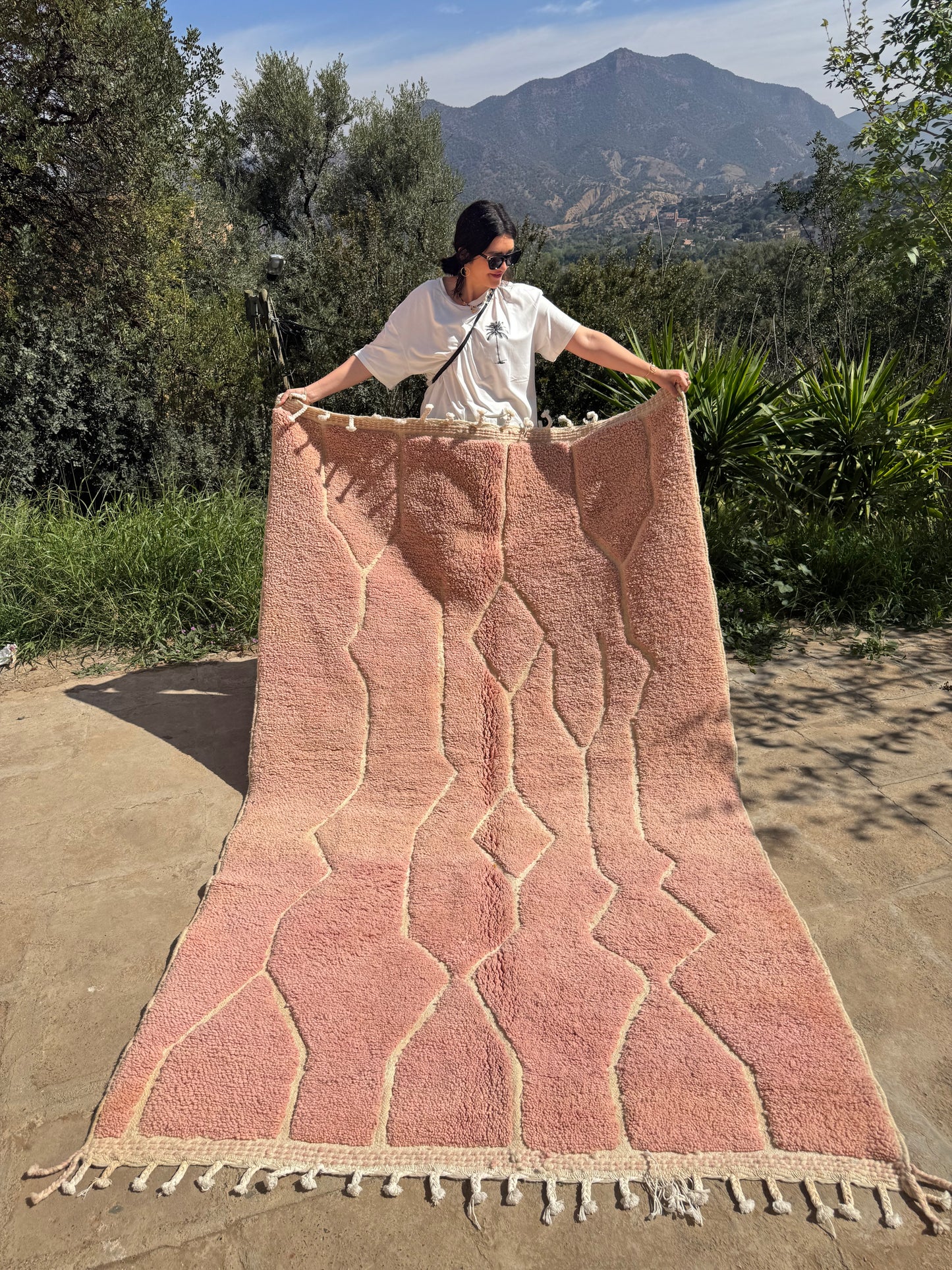 Koberec Růžový Pastel 260x150cm