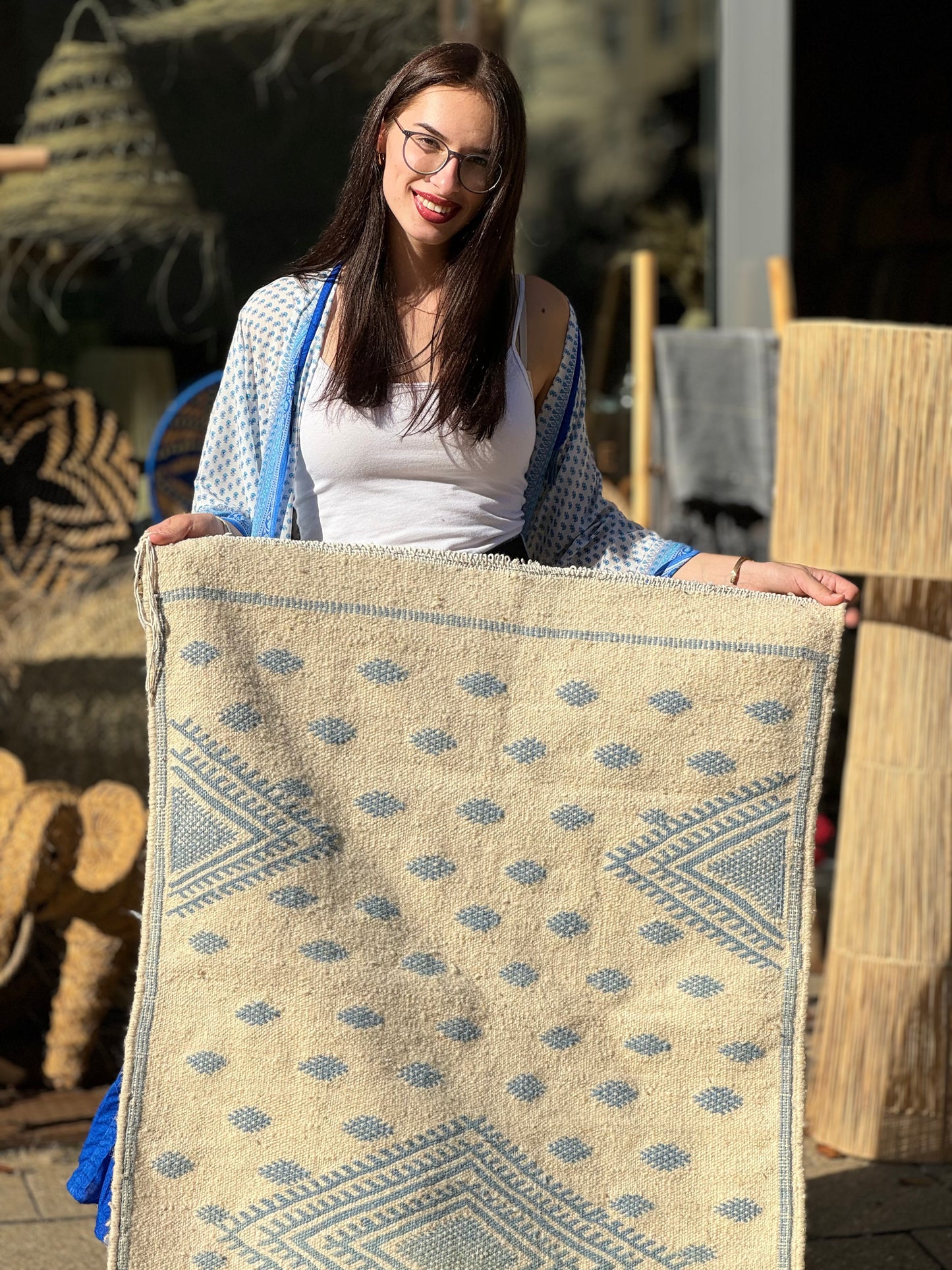 Koberec Blue 170x80cm