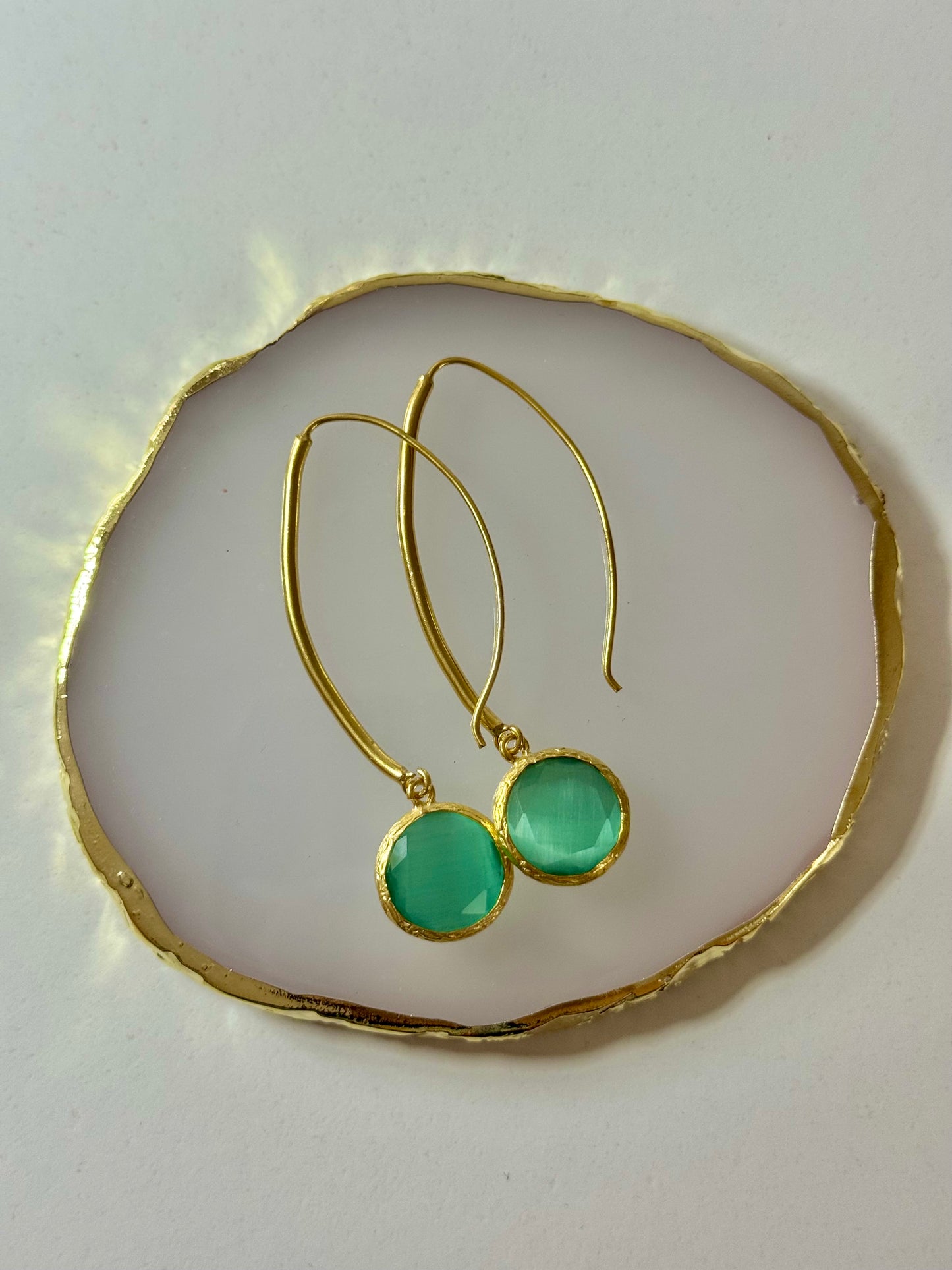 Náušnice Summer tyrkysové