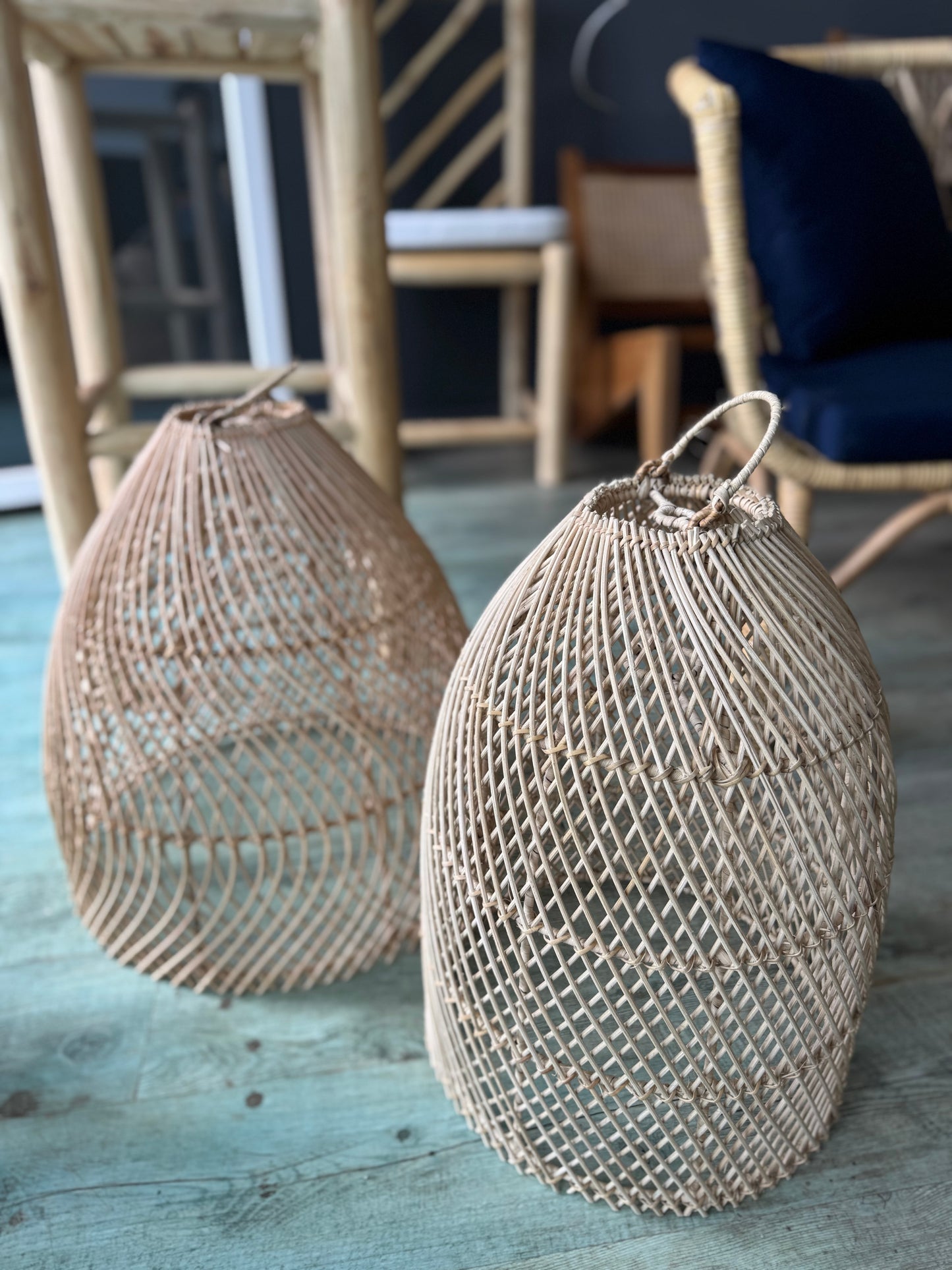 Stínidlo Bali 40x30cm ratan