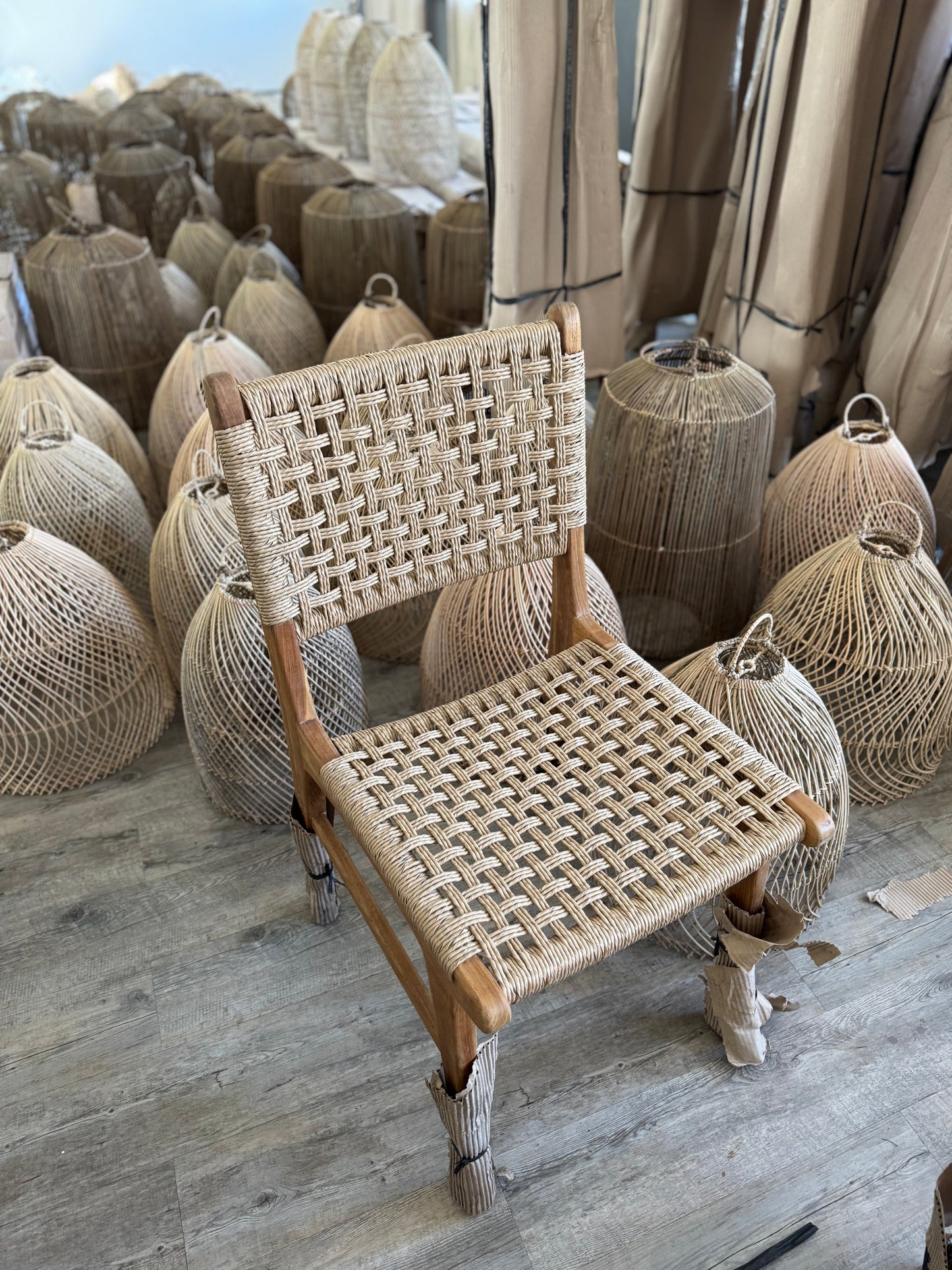 Jídelní teaková židle