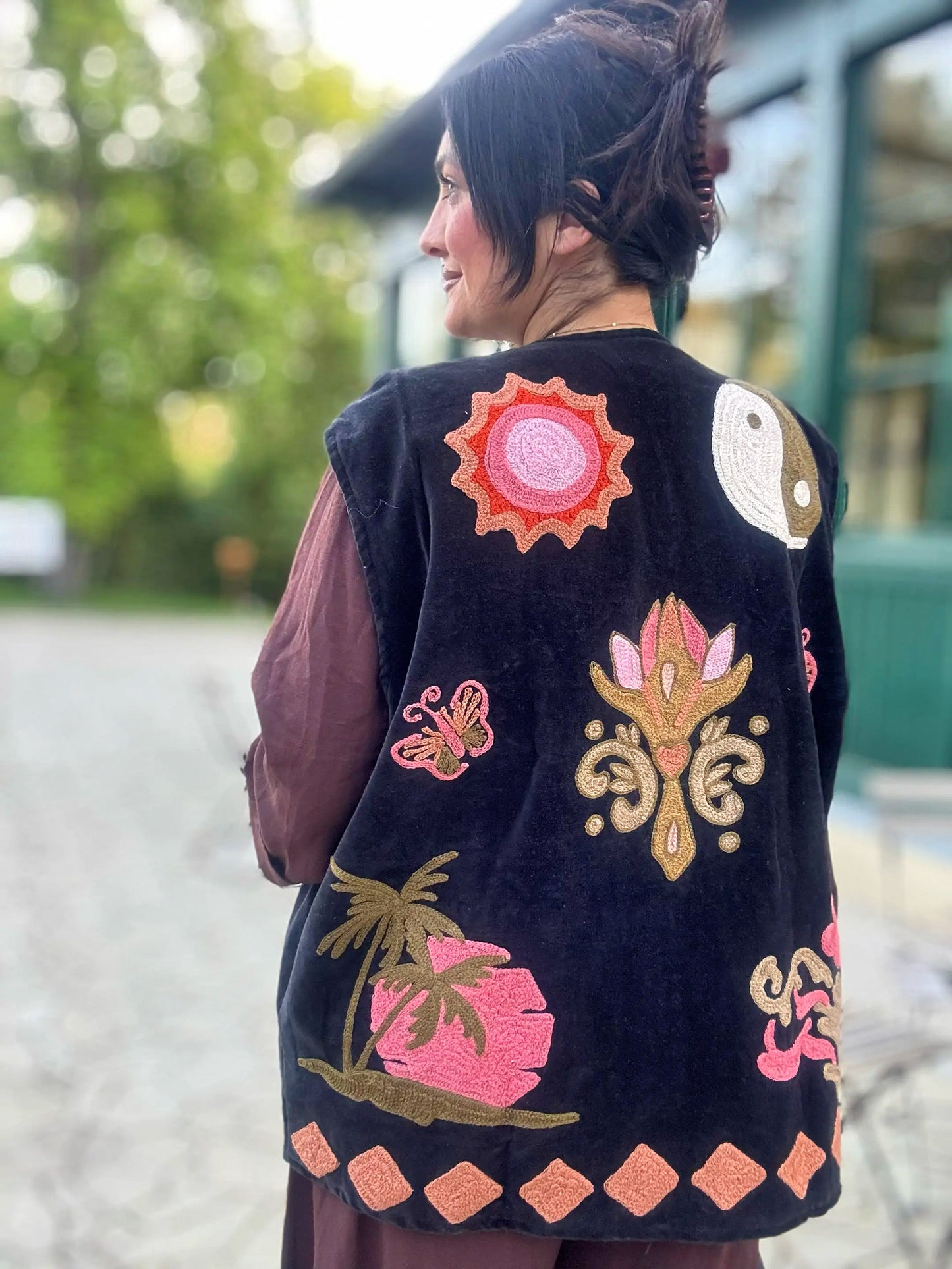Dlouhá oversized vesta Suzanni