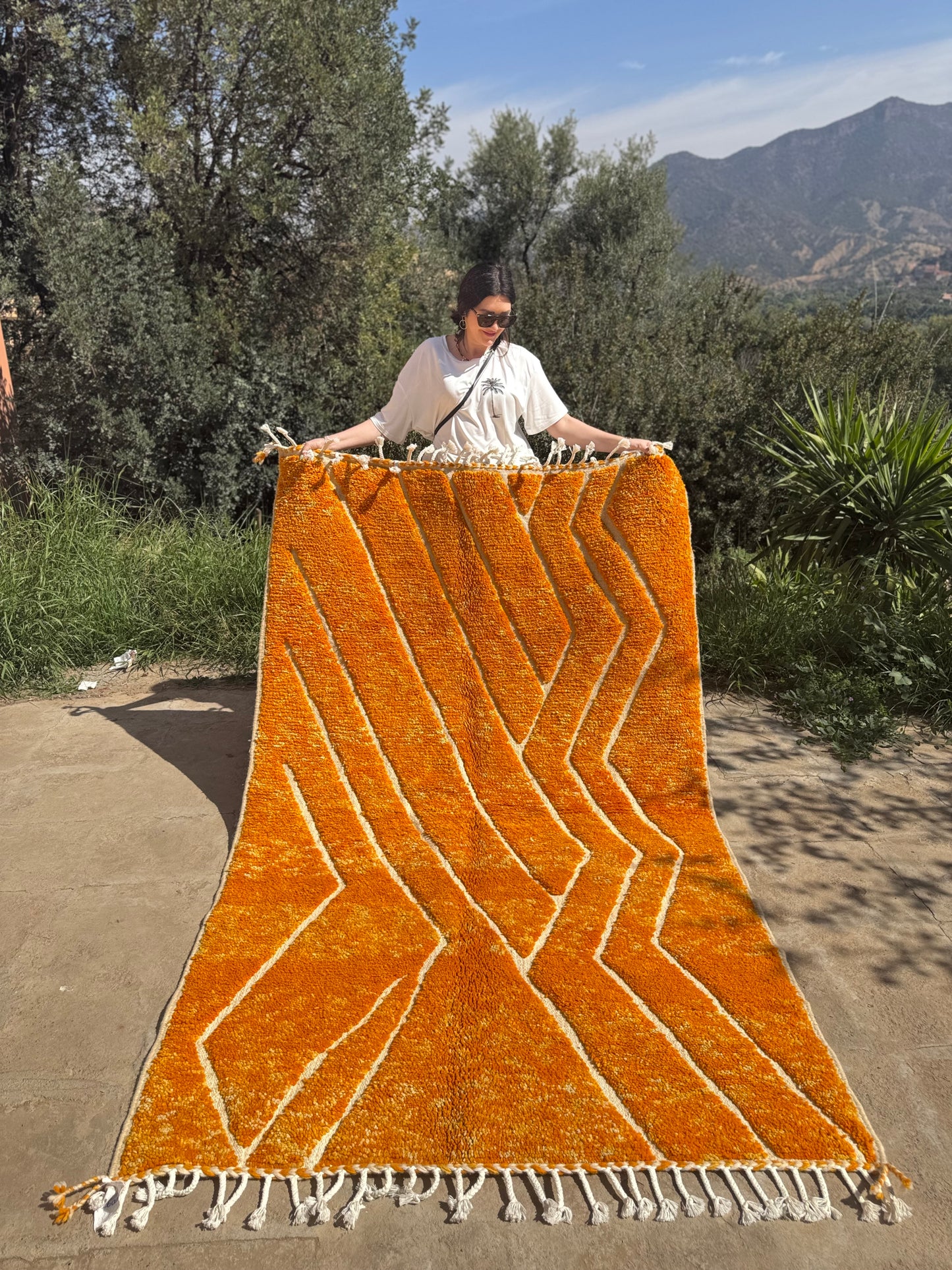 Koberec Melír Oranž 260x160cm