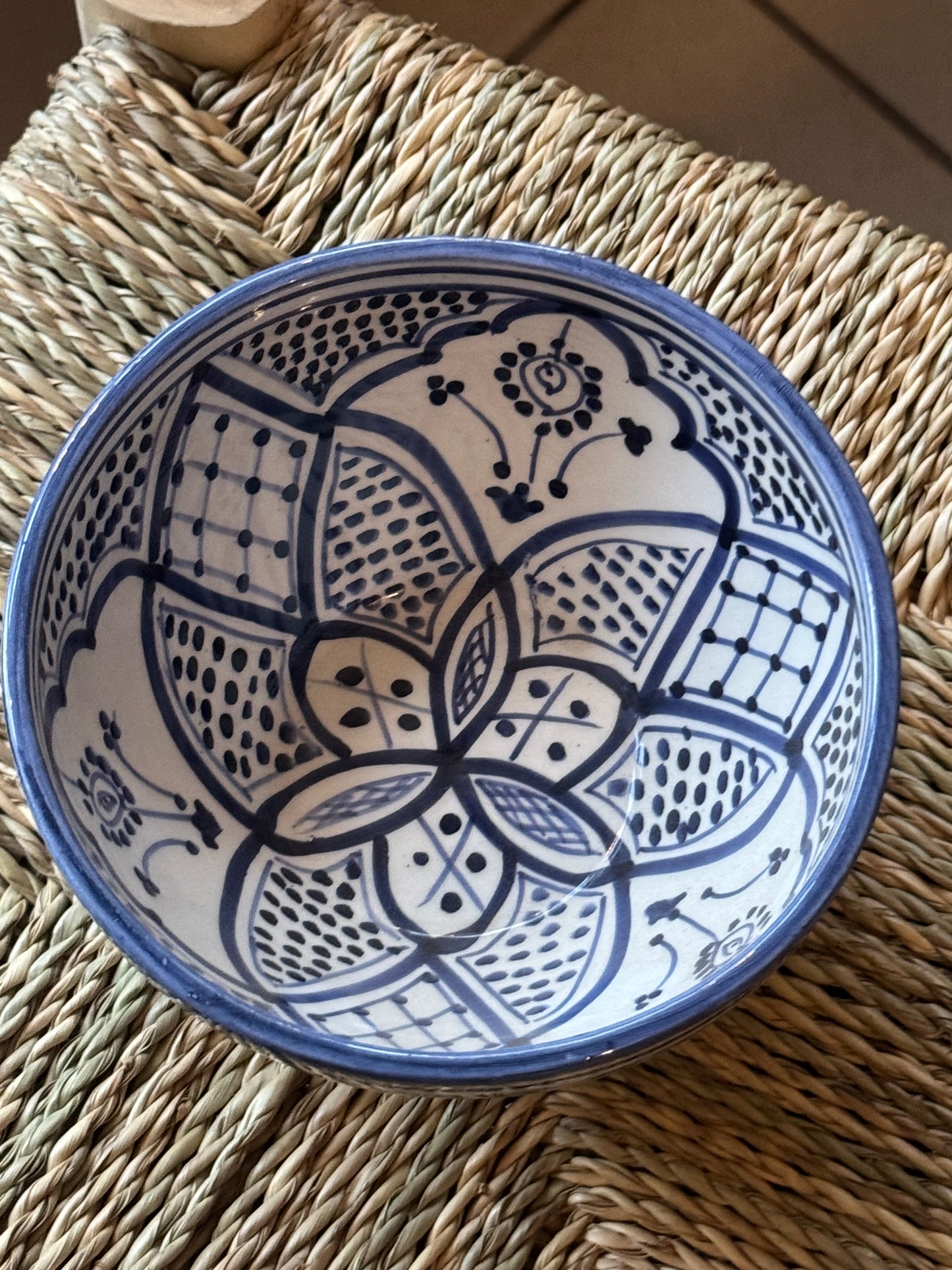 Ručně malovaná keramická miska