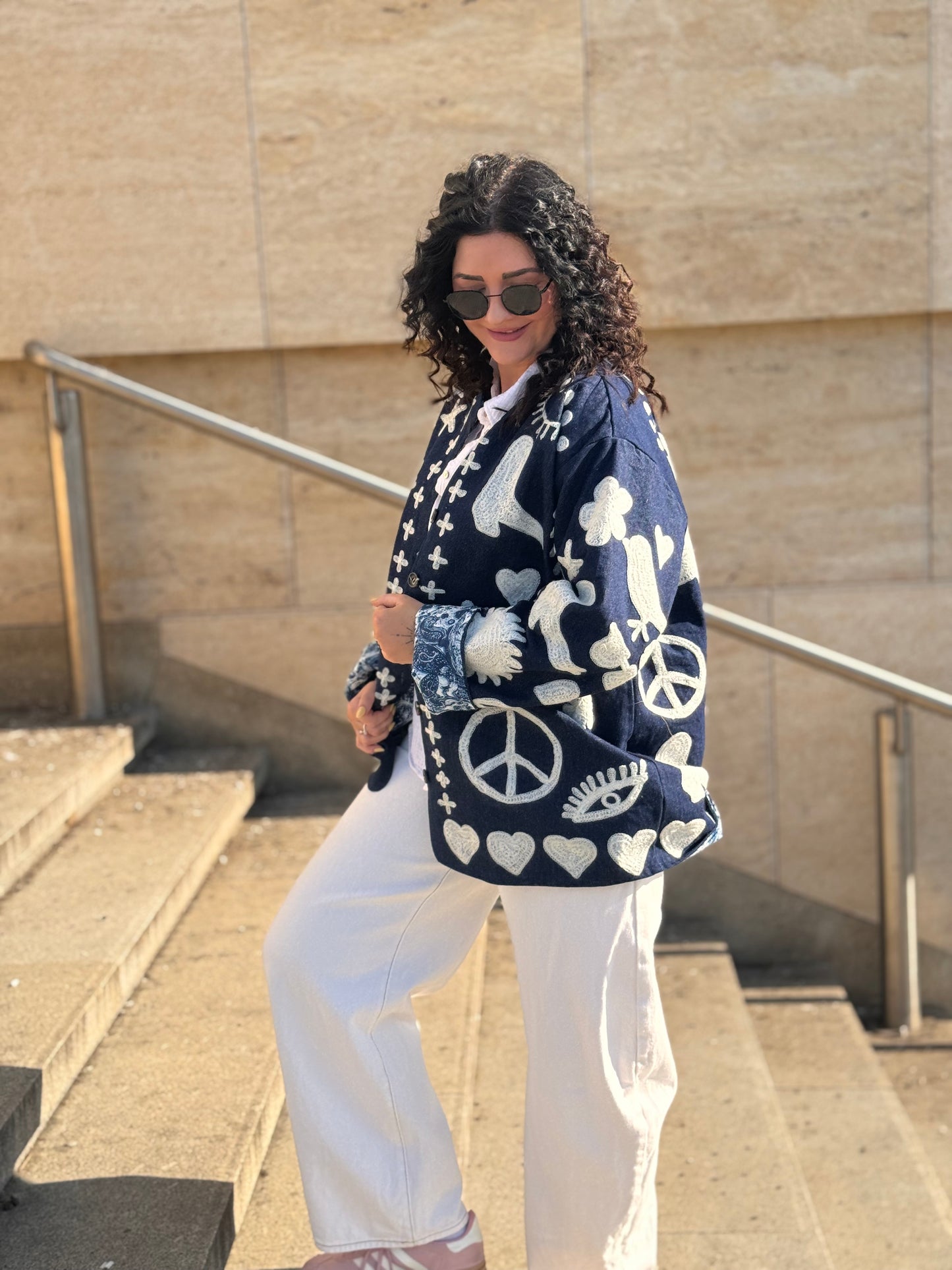 Bunda džínová Denim Blue Dream💙