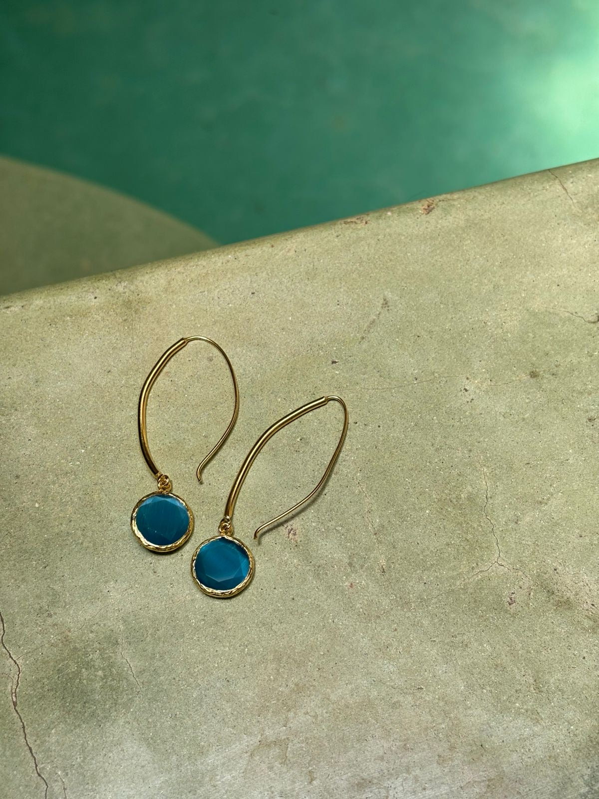 Náušnice Summer modré