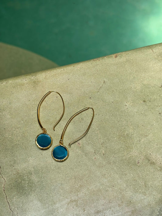 Náušnice Summer modré