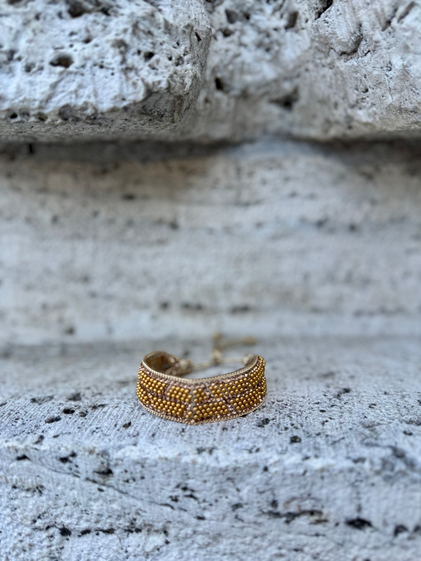 Náramek Mustard&Gold