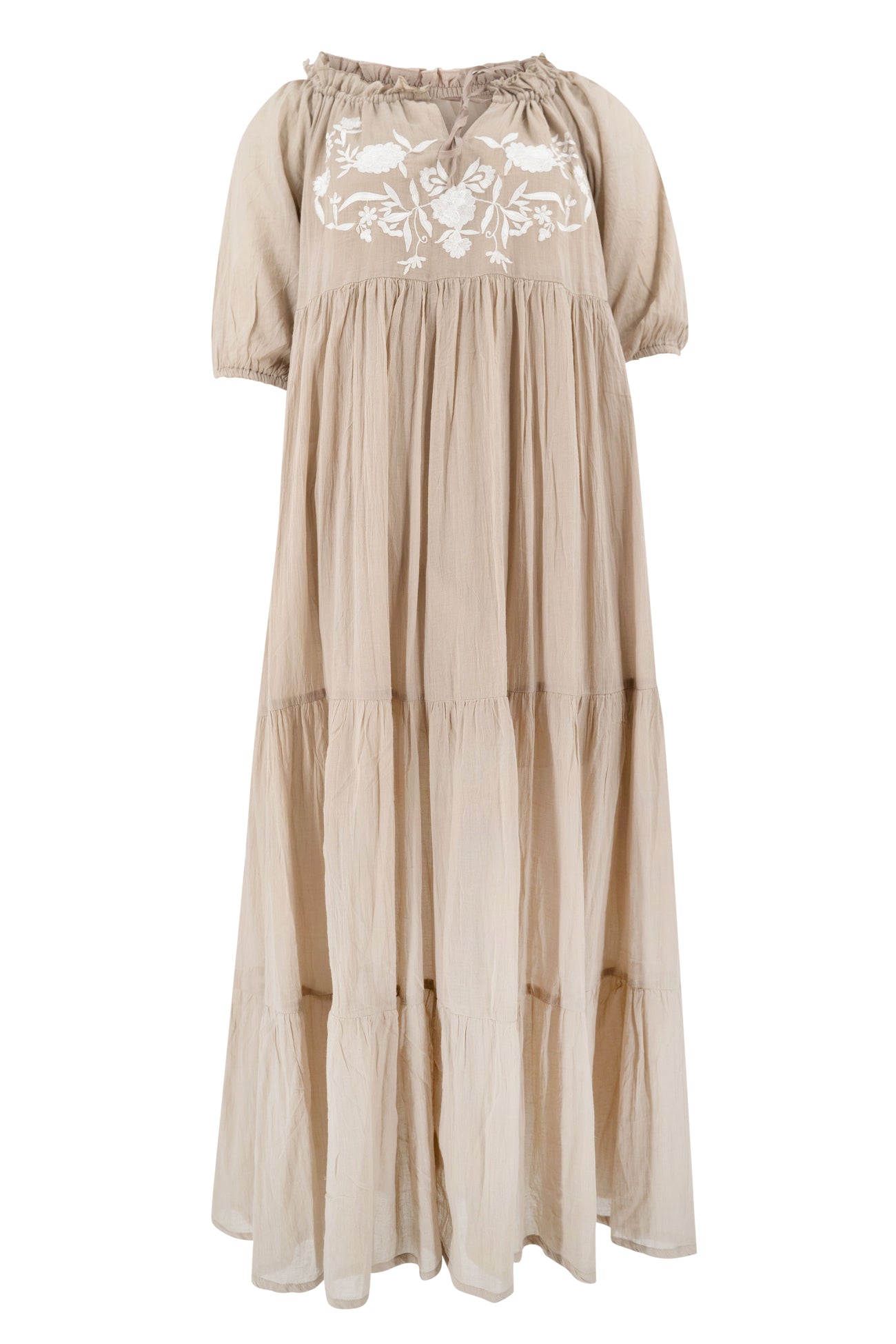 Dlouhé šaty Peralta Taupe