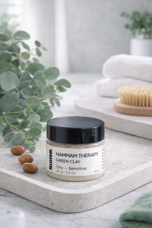 Maska zelený jíl Naturom 60g