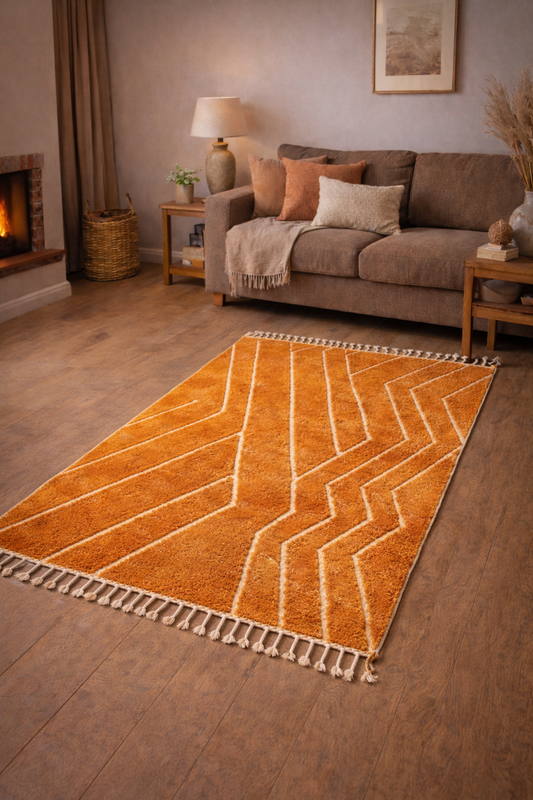 Koberec Melír Oranž 260x160cm