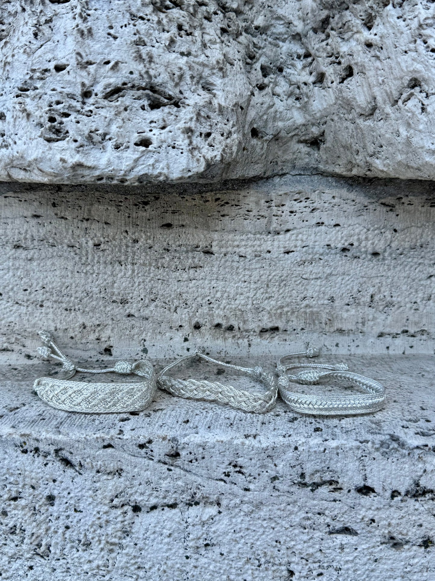 Náramek Silver Braid