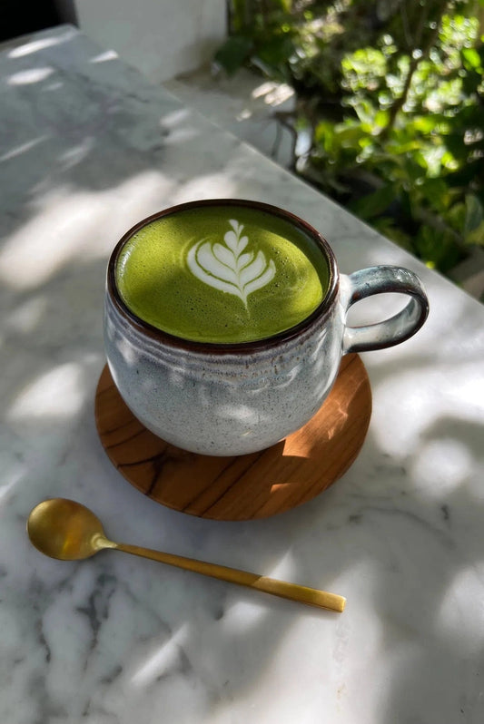 Teakový podtácek kulatý