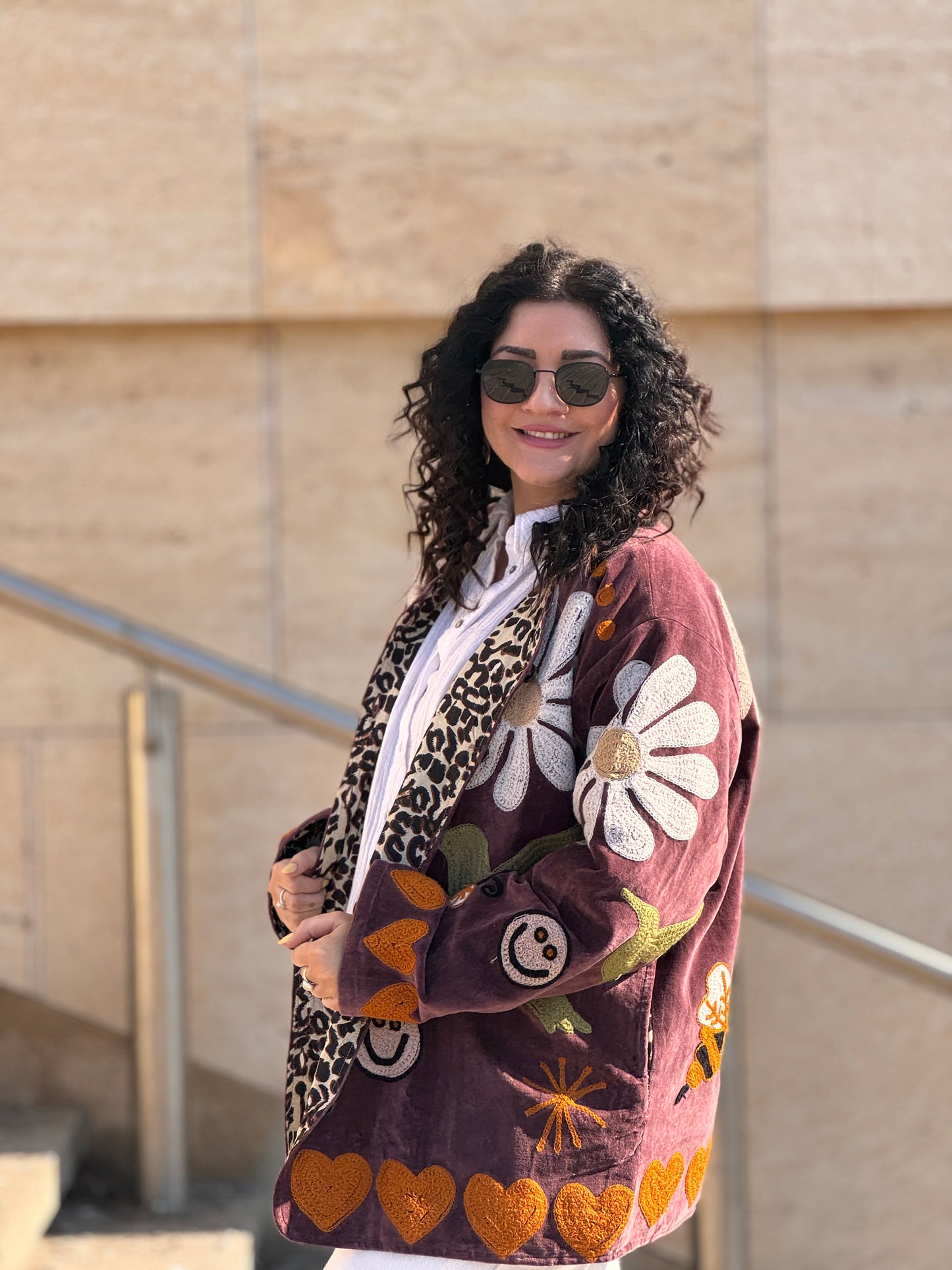 Bunda Suzanni Velvet Dark Purple DOPLNĚNO OD 12.3.