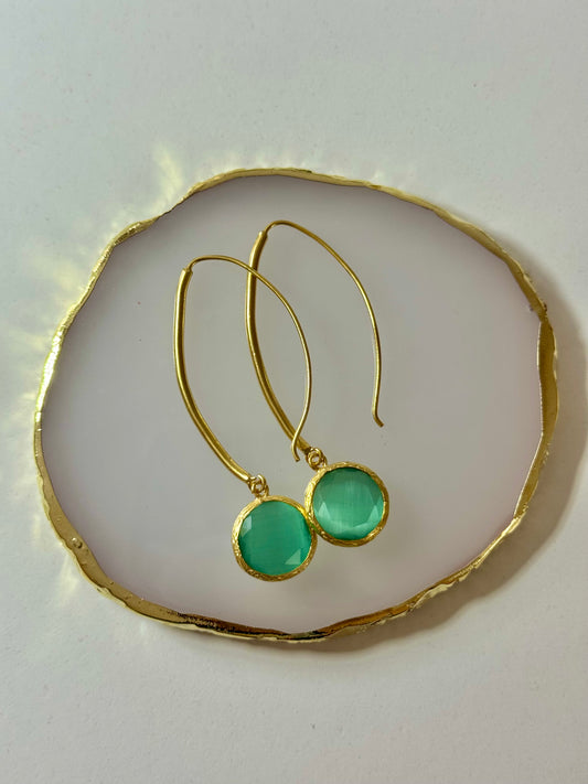 Náušnice Summer tyrkysové