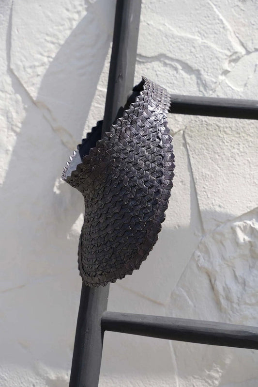 Ručně pletený bambusový klobouk