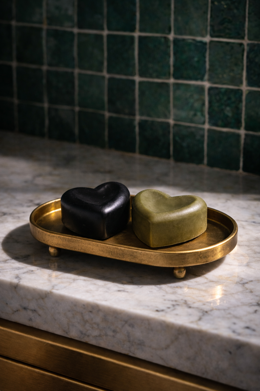 Obličejové mýdlo s jílem Srdce