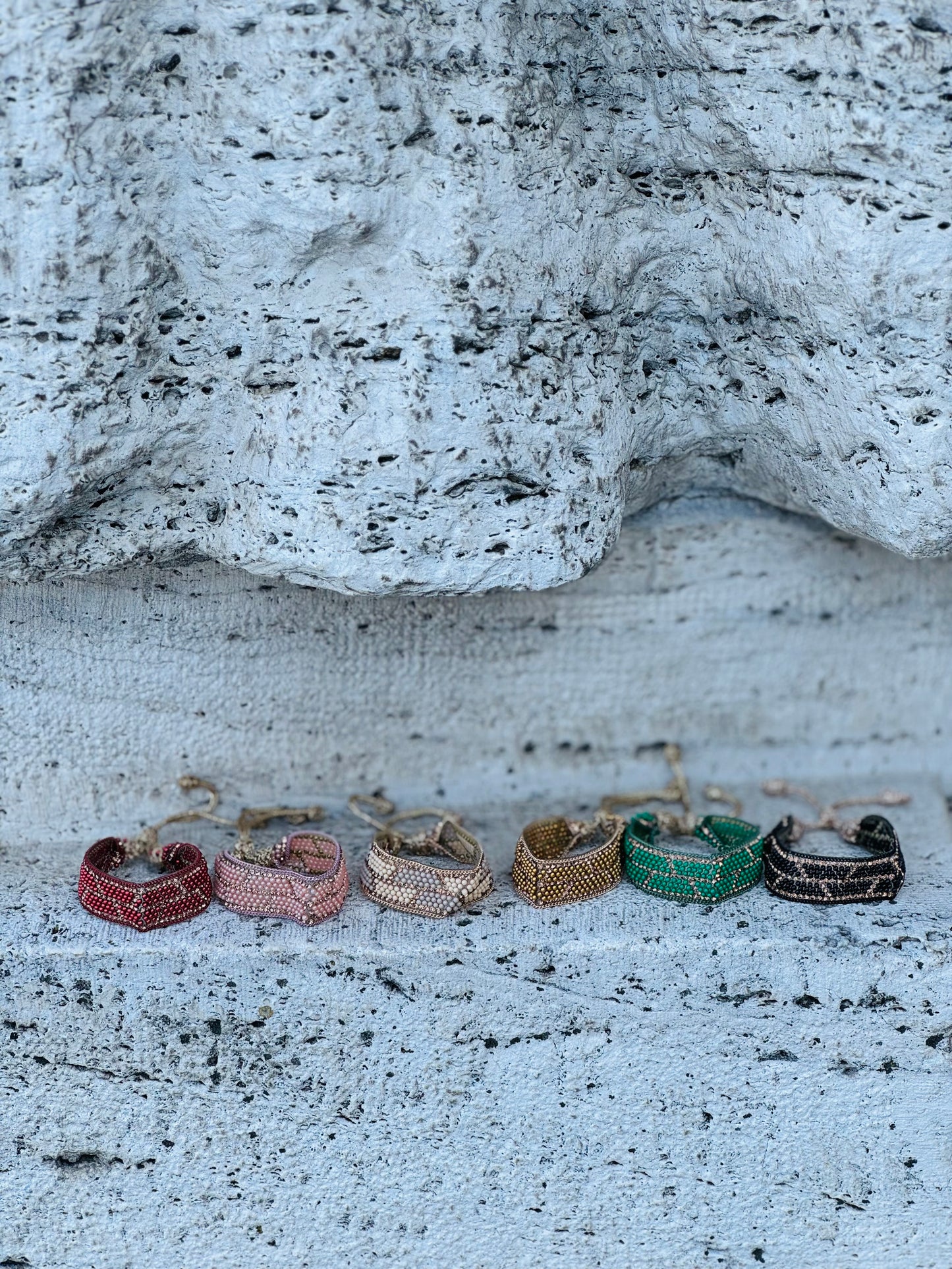 Náramek Black&Rose Gold