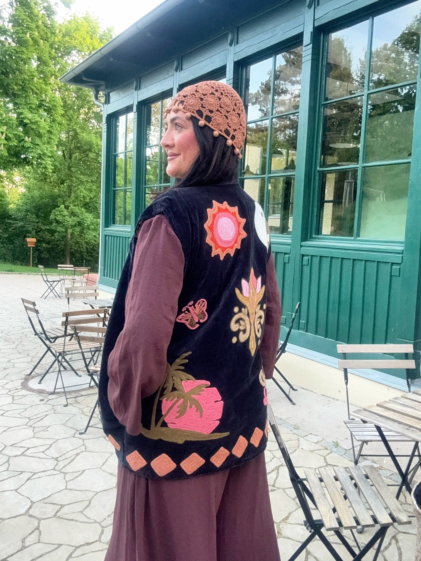Dlouhá oversized vesta Suzanni