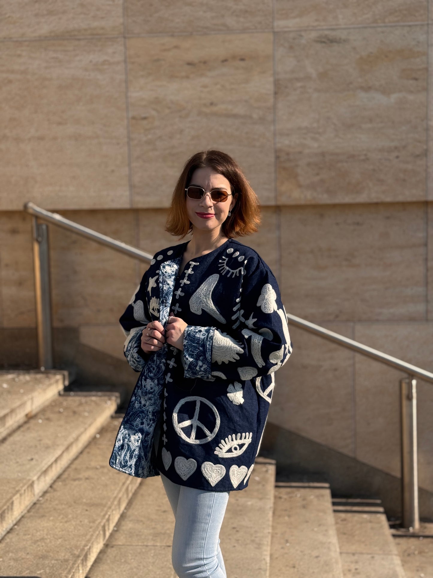 Bunda džínová Denim Blue Dream💙