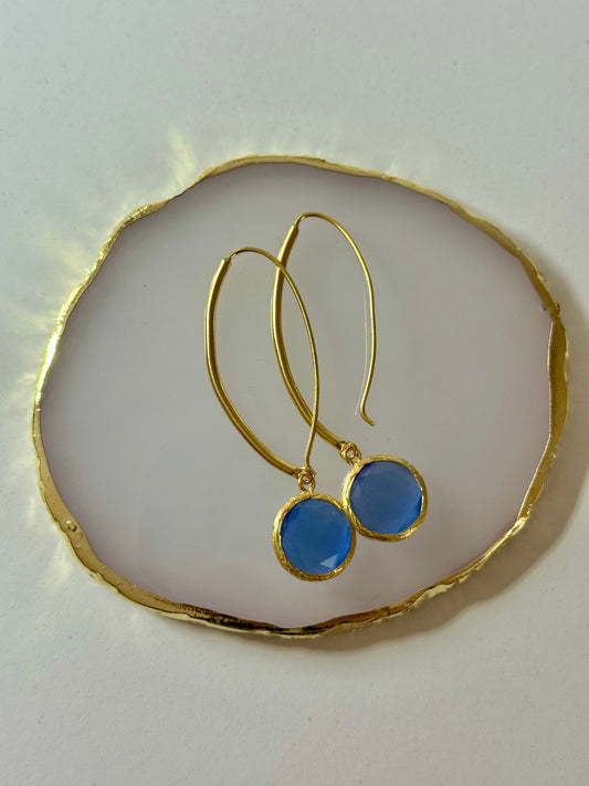 Náušnice Summer modré