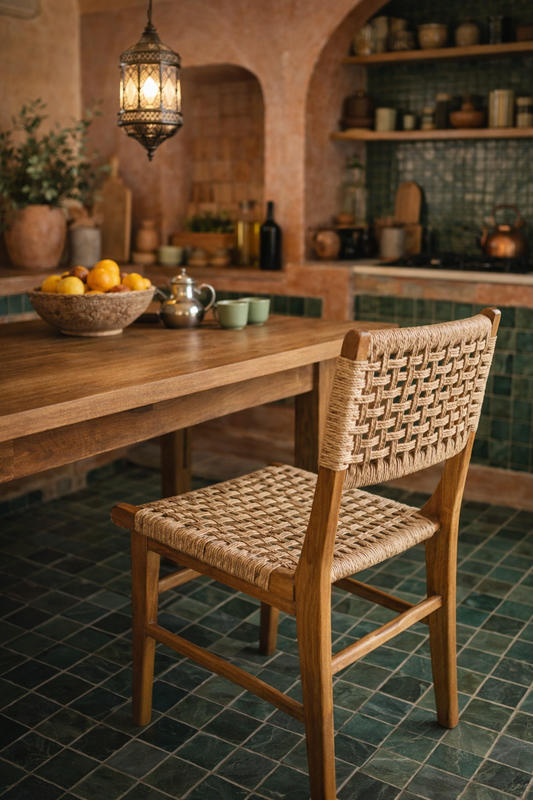 Jídelní teaková židle