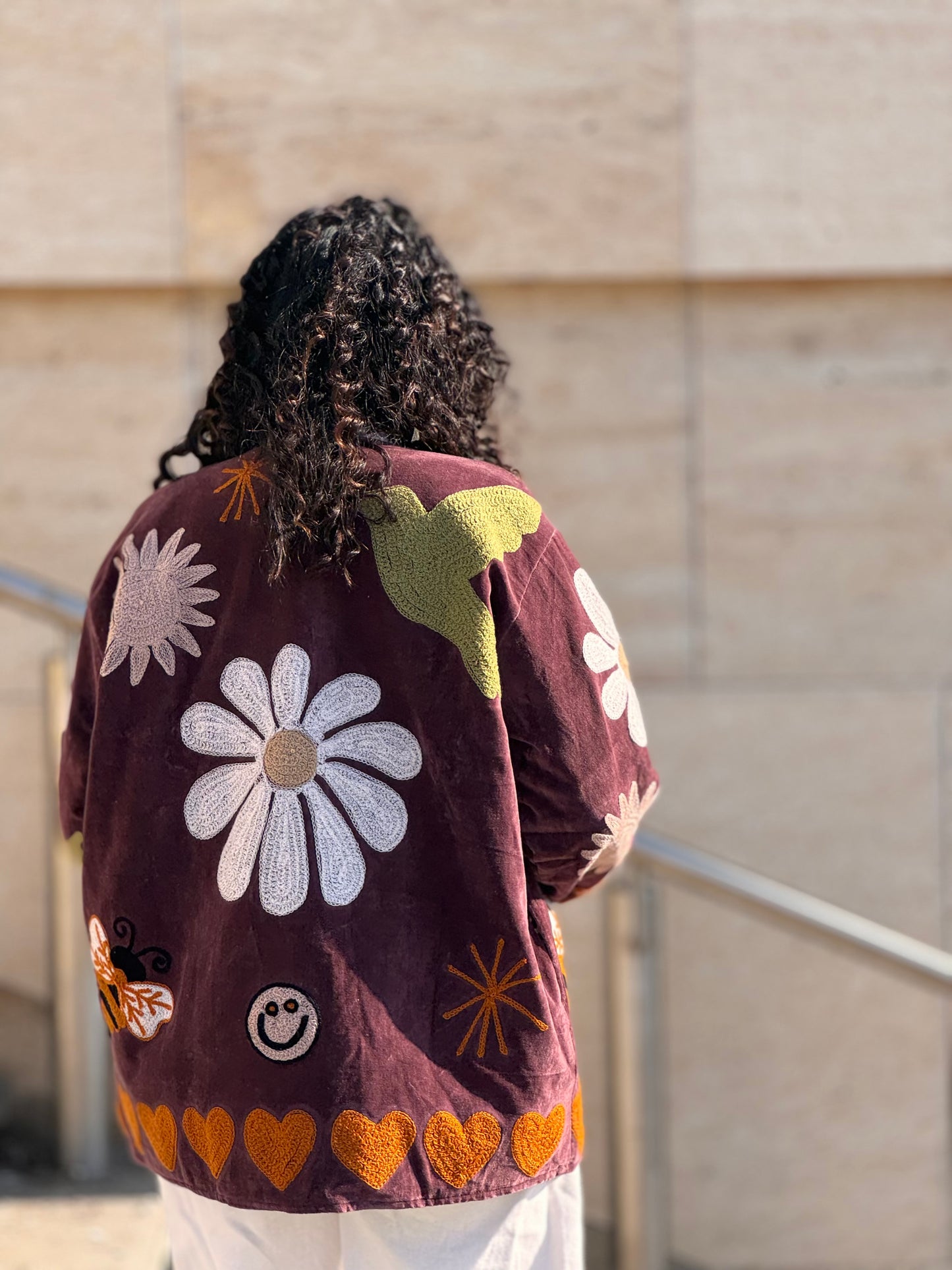 Bunda Suzanni Velvet Dark Purple DOPLNĚNO OD 12.3.