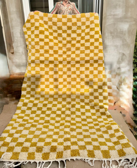 Koberec Kostka vysoký vlas 300x200cm