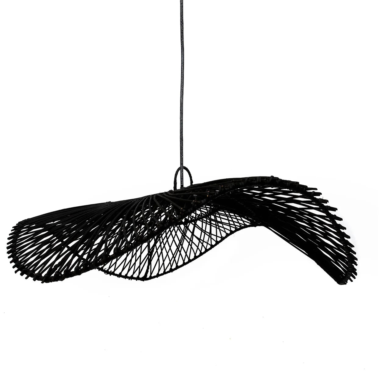 Stínidlo černé Wave L 75cm