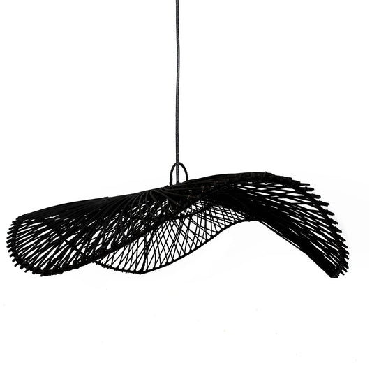 Stínidlo černé Wave L 75cm