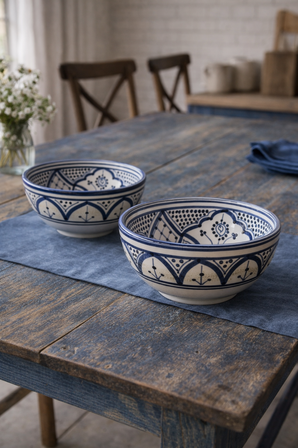 Ručně malovaná keramická miska