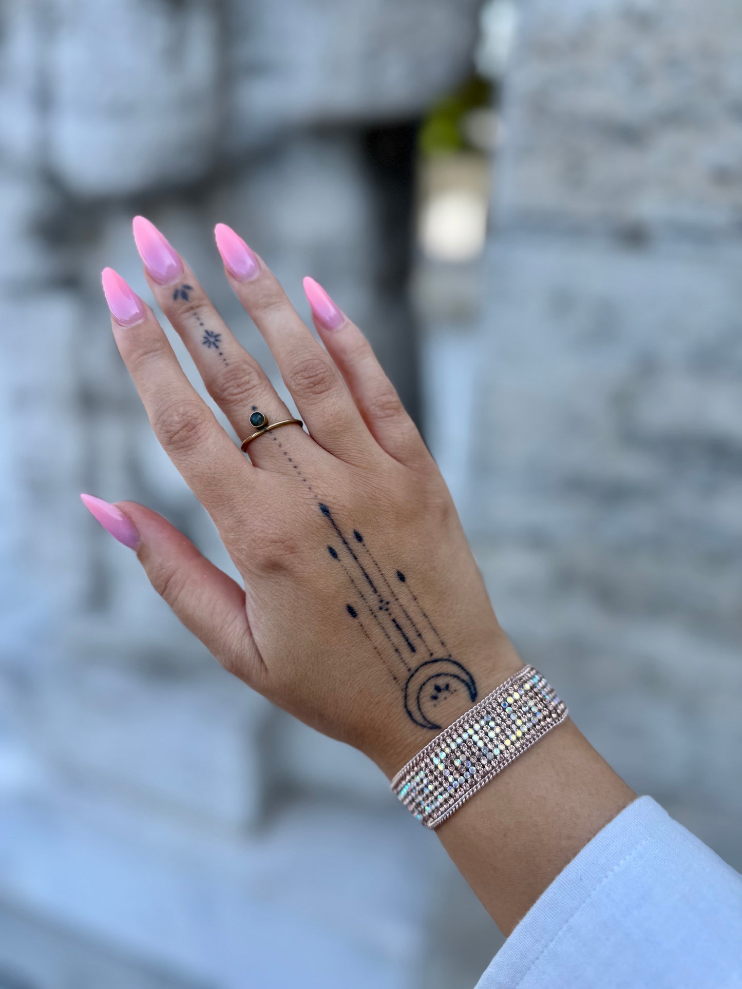 Náramek Crystal Shine Rose Gold