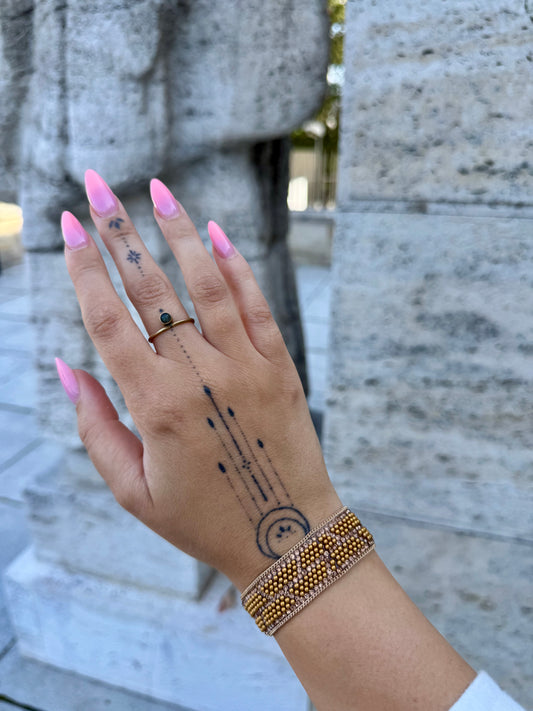 Náramek Mustard&Gold