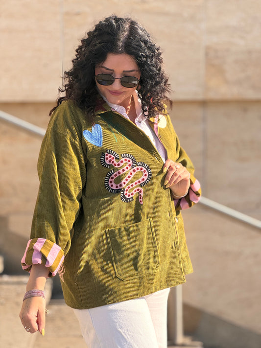 Bunda manšestr Green Army DOPLNĚNO OD 12.3.