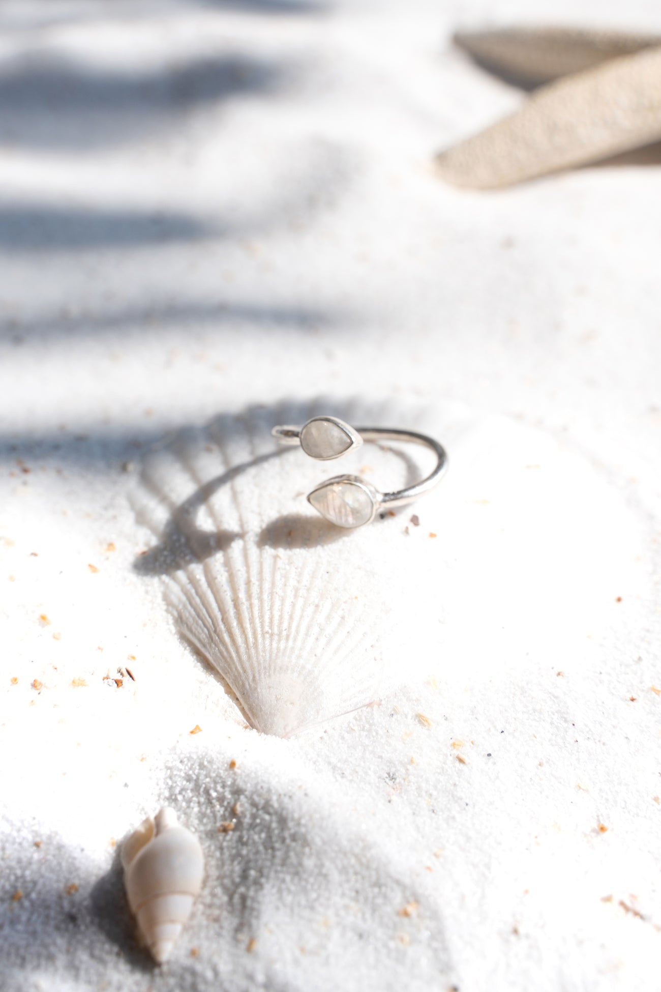 Prsten postříbřená mosaz Double Amazonit