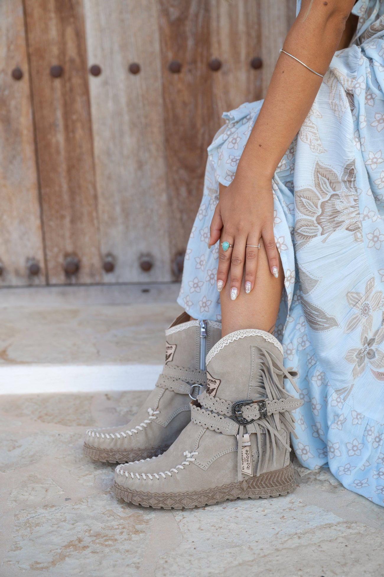 Prsten postříbřená mosaz s tyrkysem Kapka