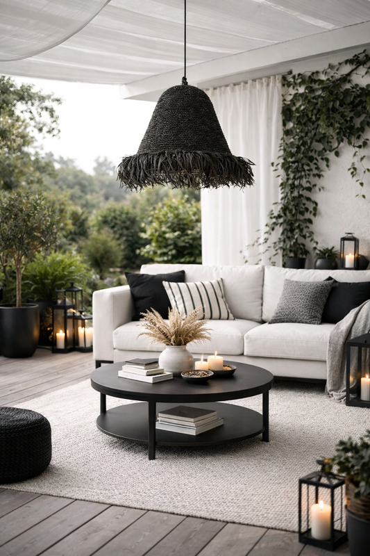 Stínidlo Bali Black 45cm