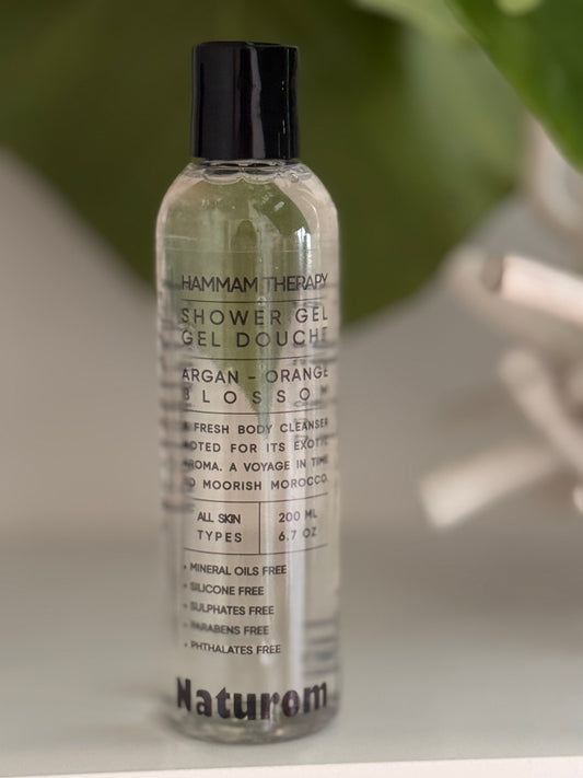 Sprchový gel Argan&Neroli Naturom 200ml