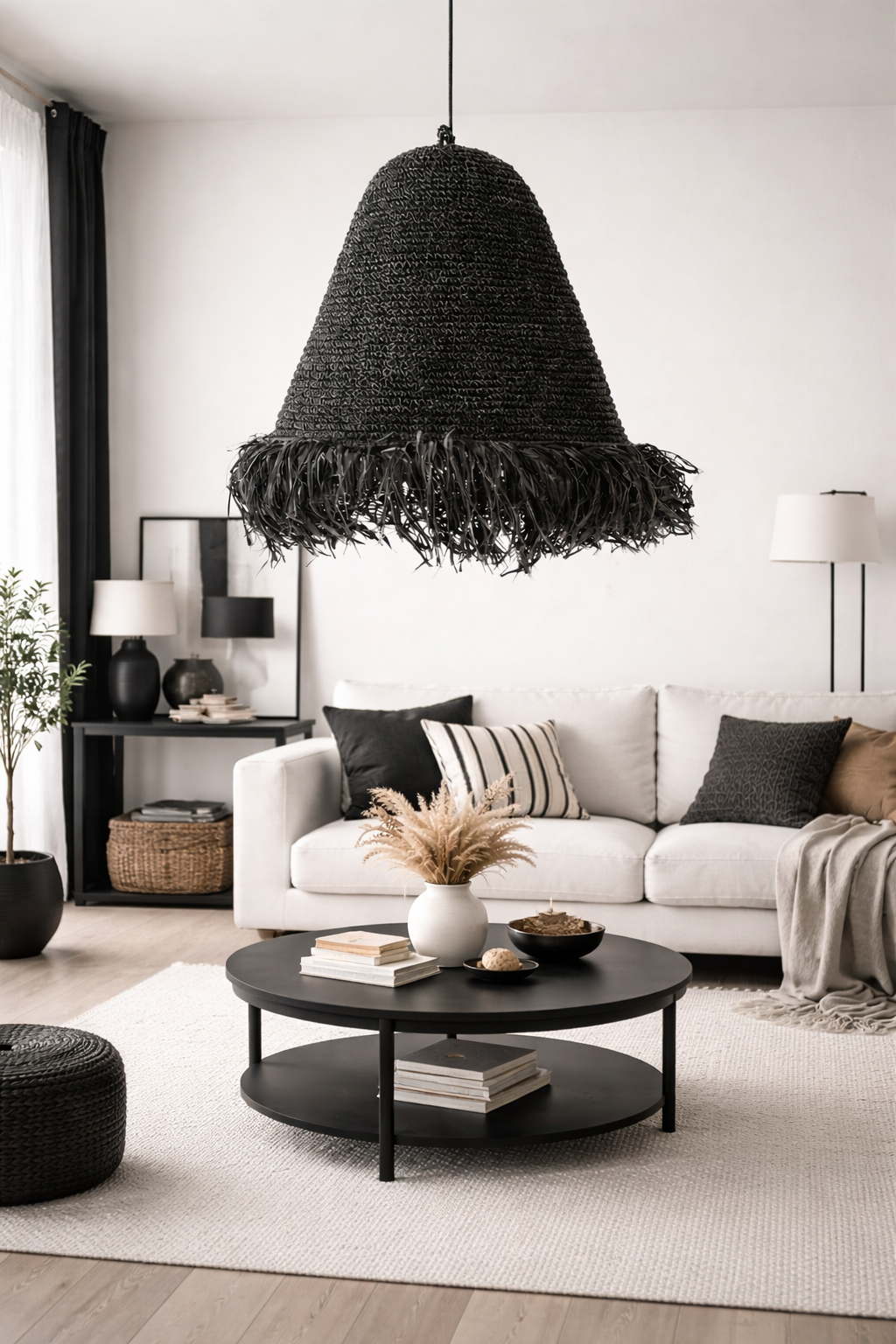 Stínidlo Bali Black 60cm