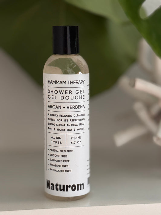 Sprchový gel Argan&Verbena Naturom 200ml