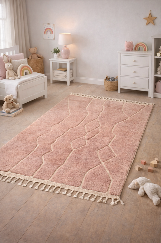 Koberec Růžový Pastel 260x150cm