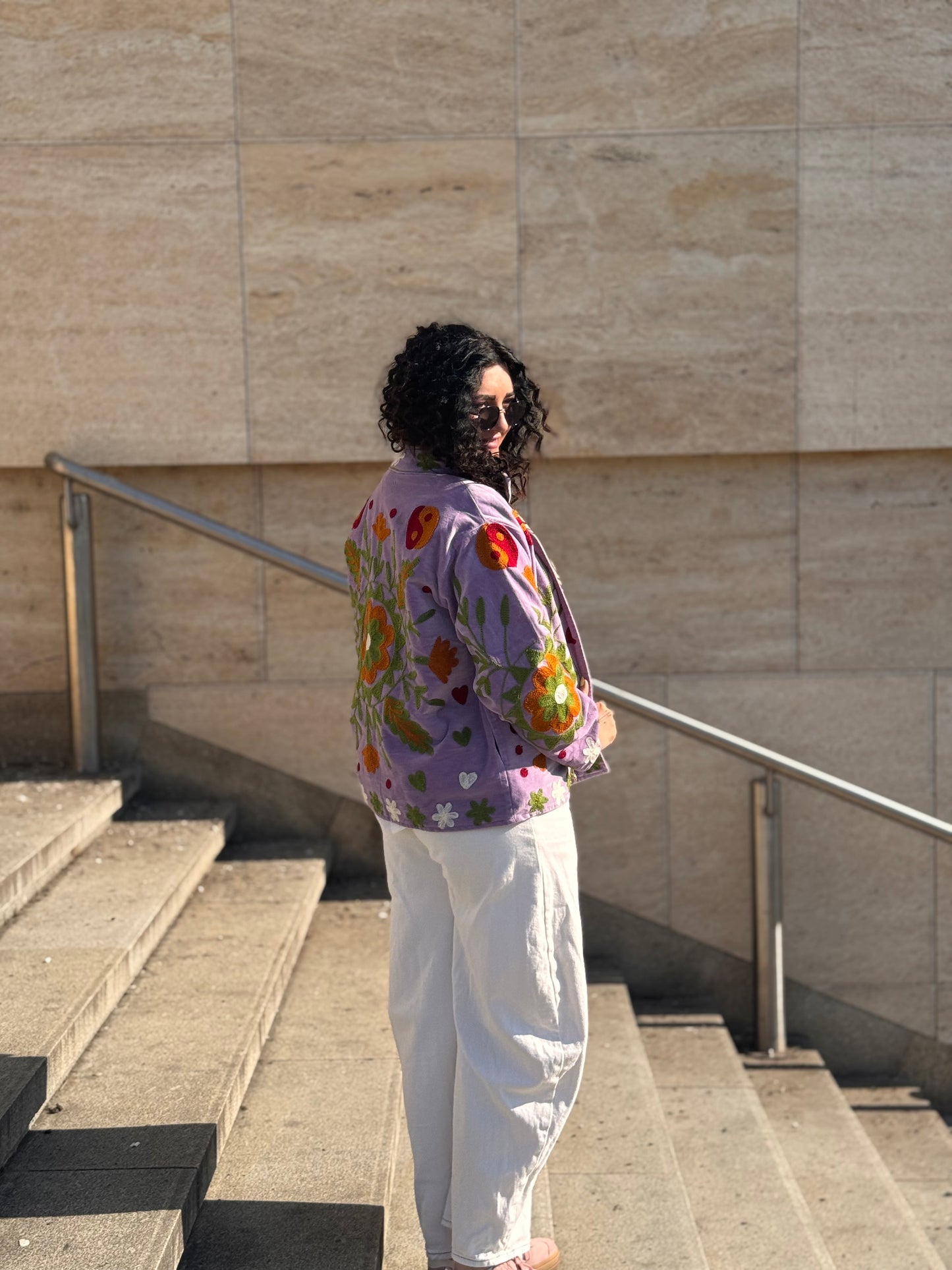 Bunda Suzanni Velvet Purple