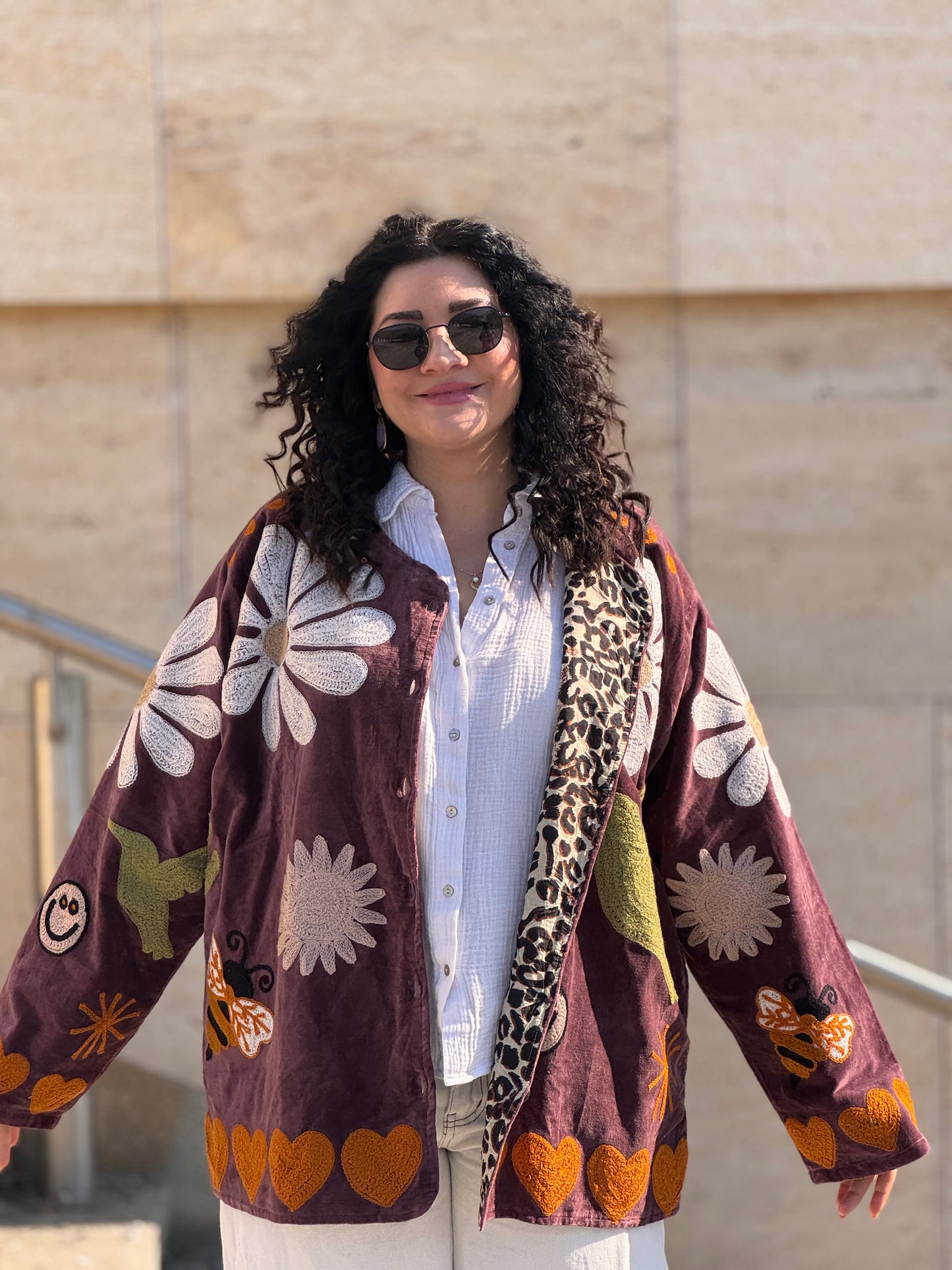 Bunda Suzanni Velvet Dark Purple DOPLNĚNO OD 12.3.