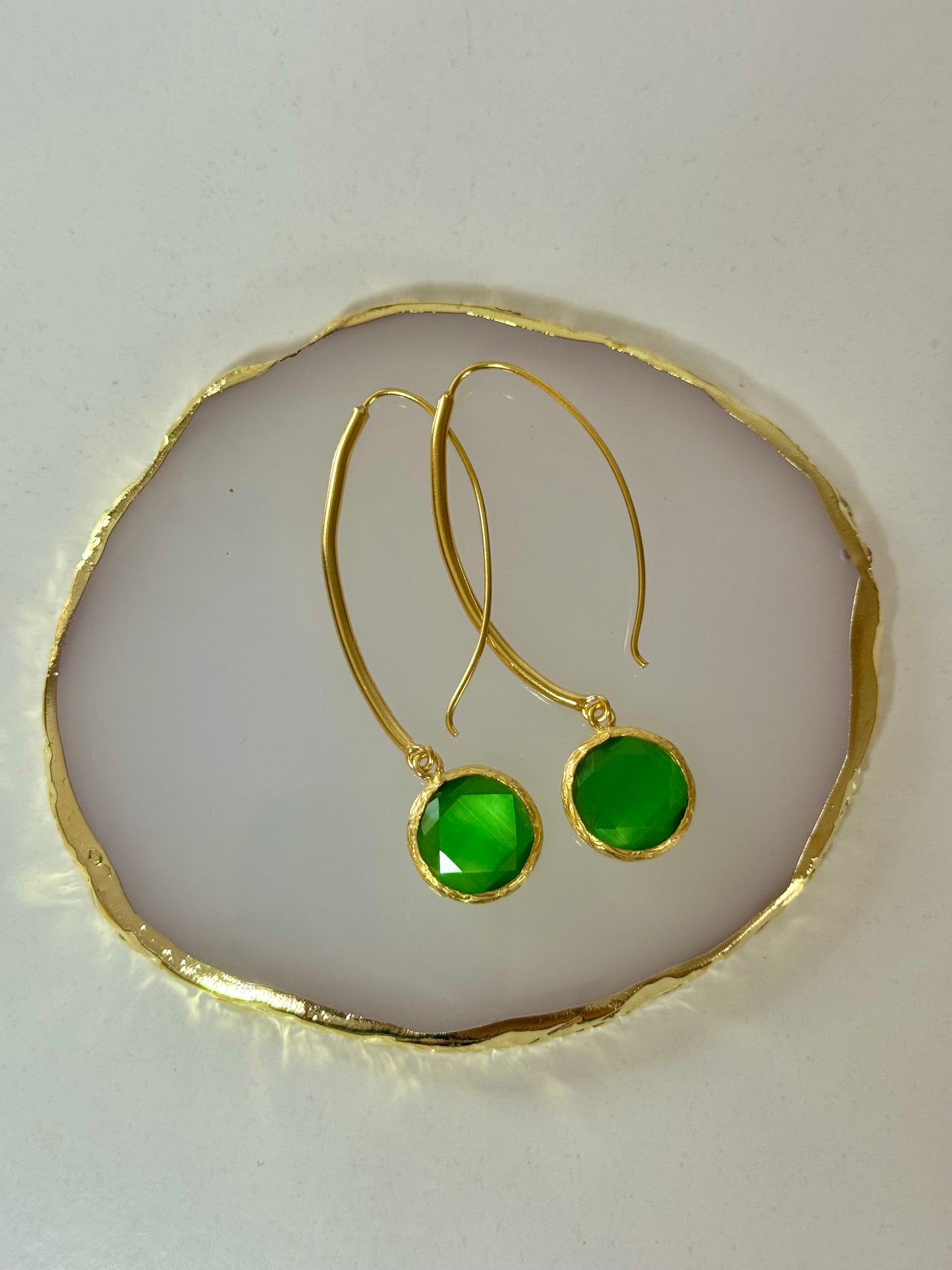 Náušnice Summer zelené