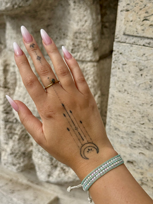 Náramek Mint/Silver