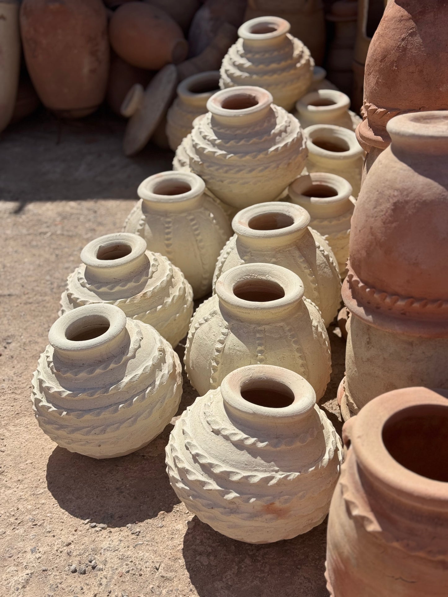 Váza hliněná 38cm