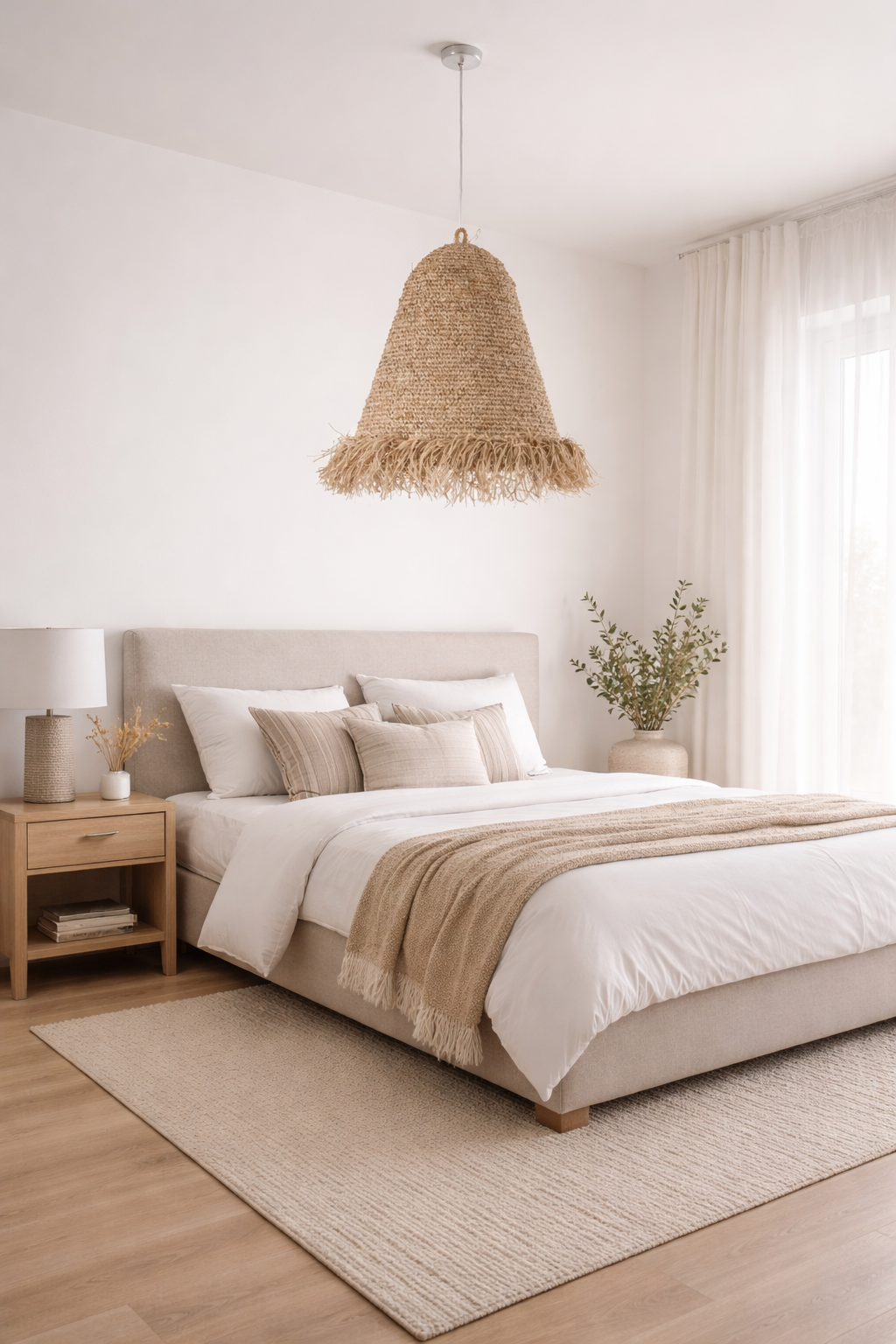 Stínidlo Bali mořská tráva 45cm