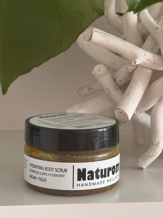 Tělový peeling Argan&Fík Naturom 100ml