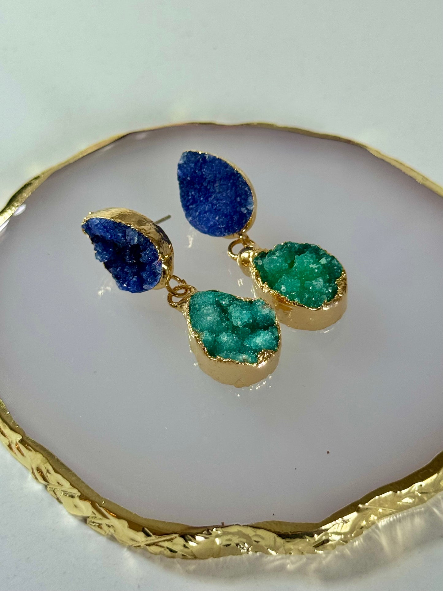 Náušnice druhy křemen