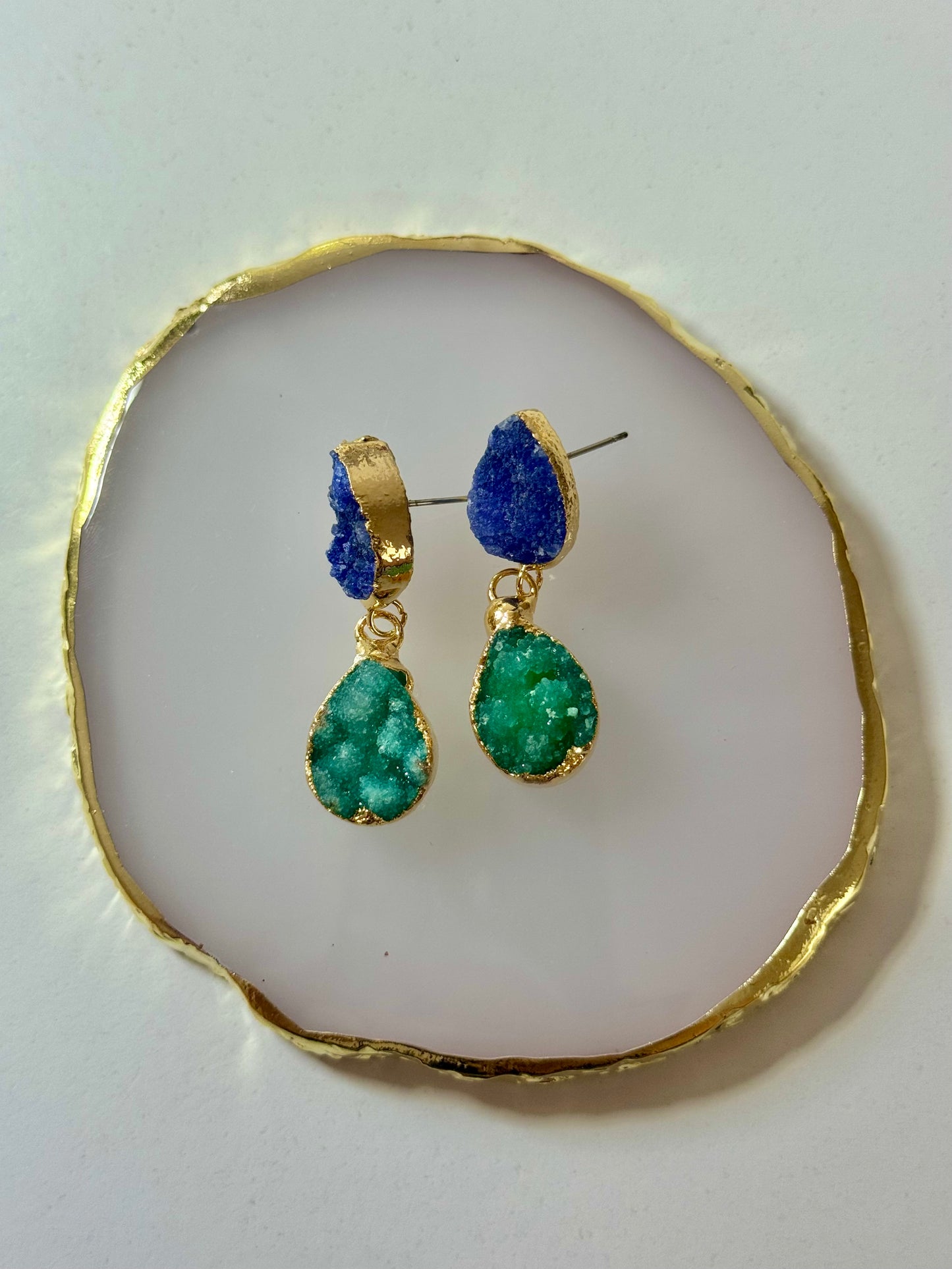 Náušnice druhy křemen